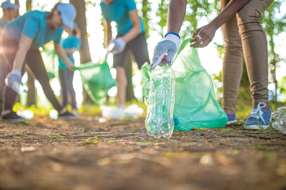 Spring litter sweep begins