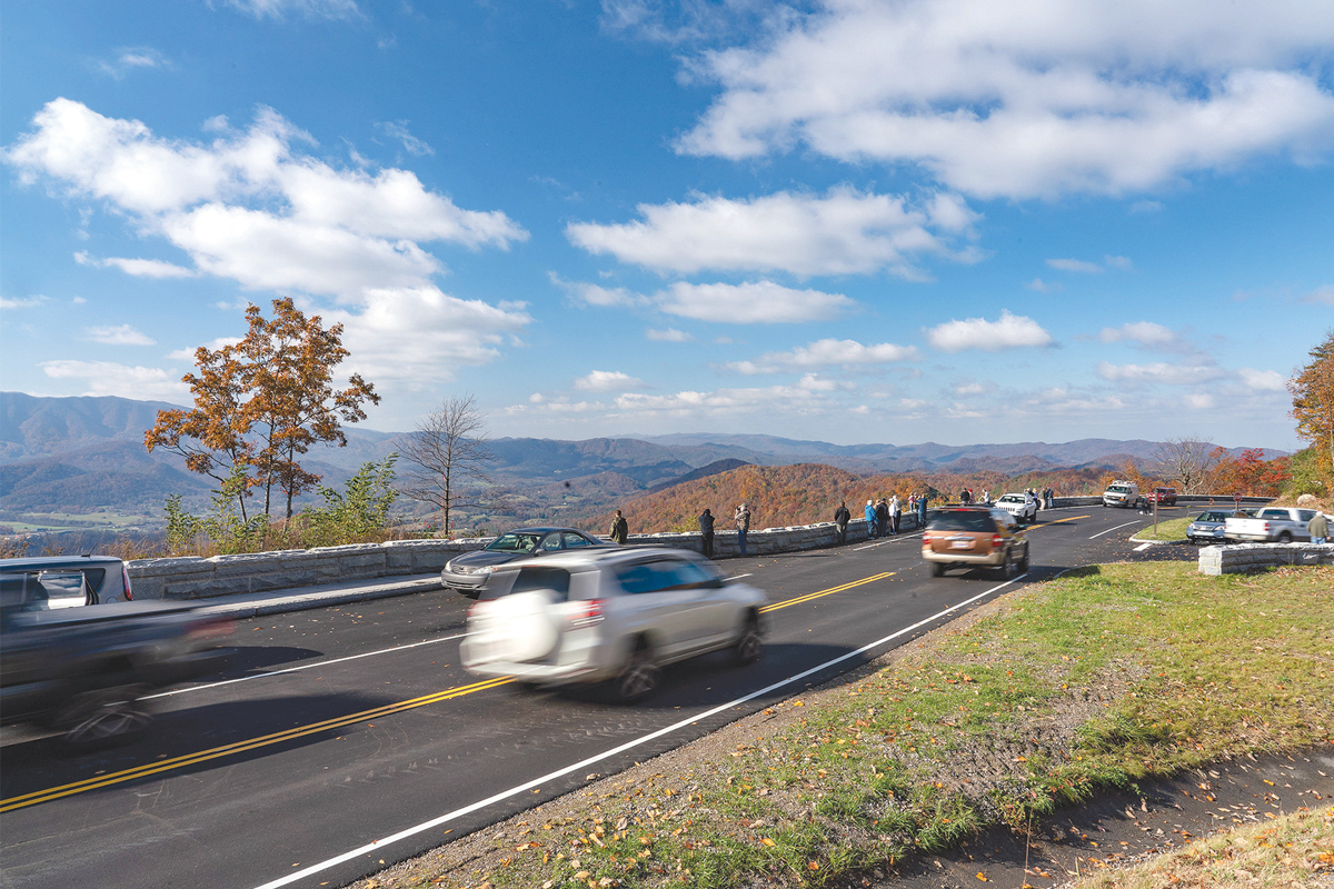 The Foothills Parkway is one of the most-used areas of the park. Joye Ardyn Durham photo