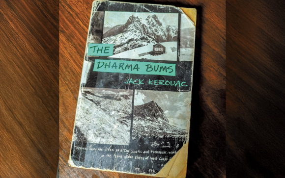 My dog-eared copy of 'The Dharma Bums.'