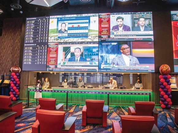 The Book opened as a sports betting venue this March, with locations in both Murphy and Cherokee. Harrah’s Cherokee photo