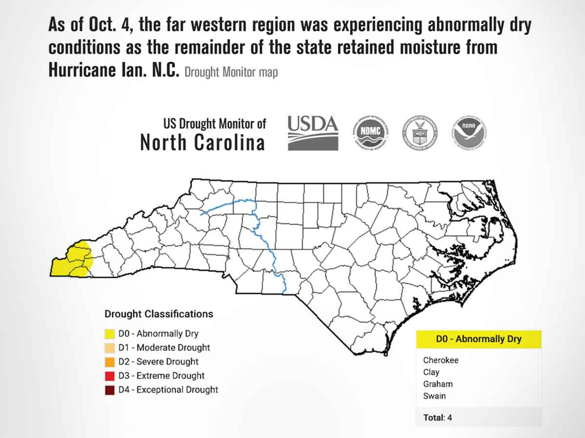 Western N.C. dries out as fall wildfire season begins