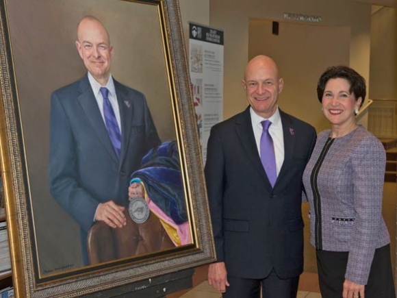 Portrait of WCU’s Belcher unveiled