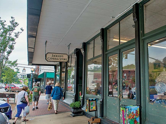 Downtown Sylva. Margaret Hester photo