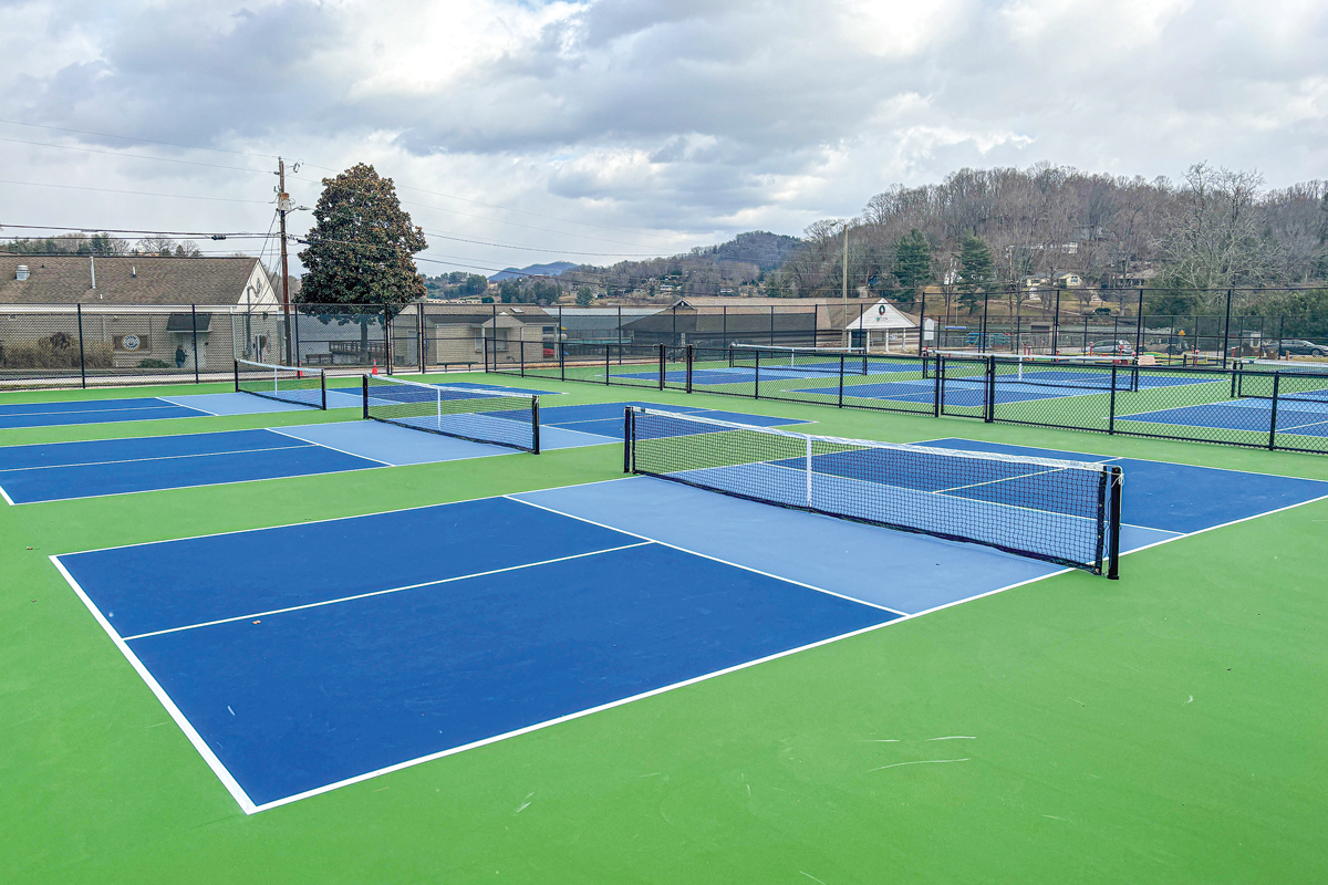 Lake Junaluska pickleball courts completed