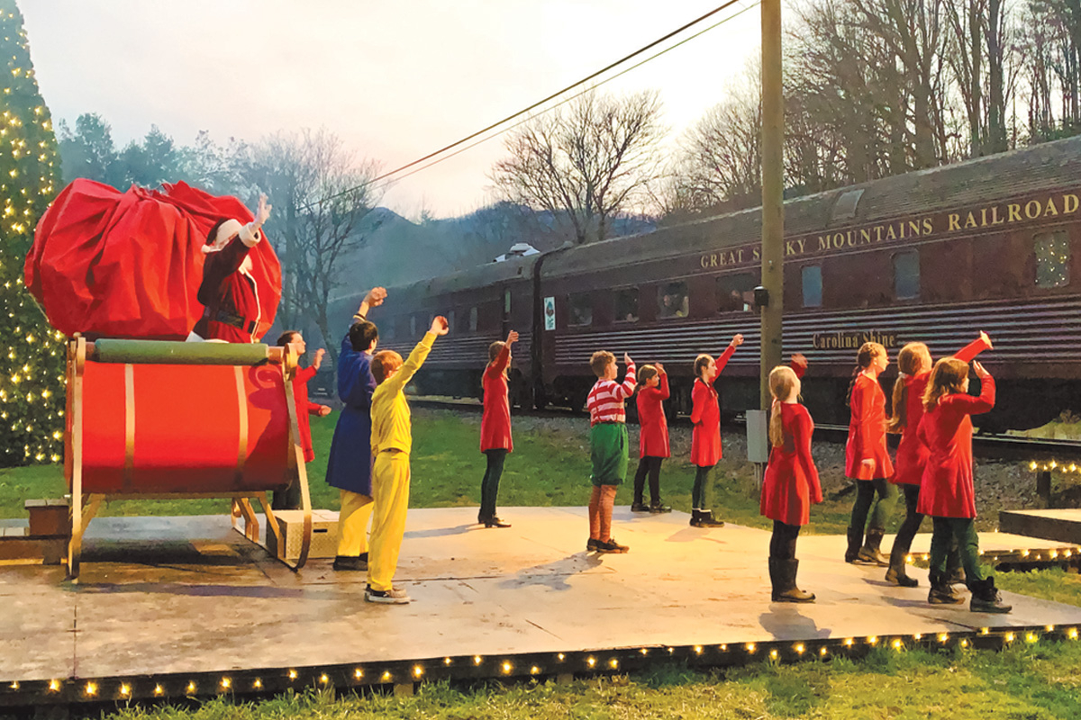 All aboard 'The Polar Express'