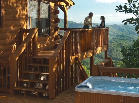 Some of Swain County’s increase in room occupancy tax revenue can be attributed to the growing number of short-term rental cabins. Photo courtesy of Bryson City NC / Swain County Chamber of Commerce