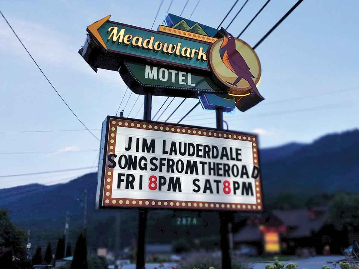 The Meadowlark Motel in Maggie Valley is also home to the Smoky Mountain Heritage Center, which hosts weekly events for the public. (Garret K. Woodward photo)