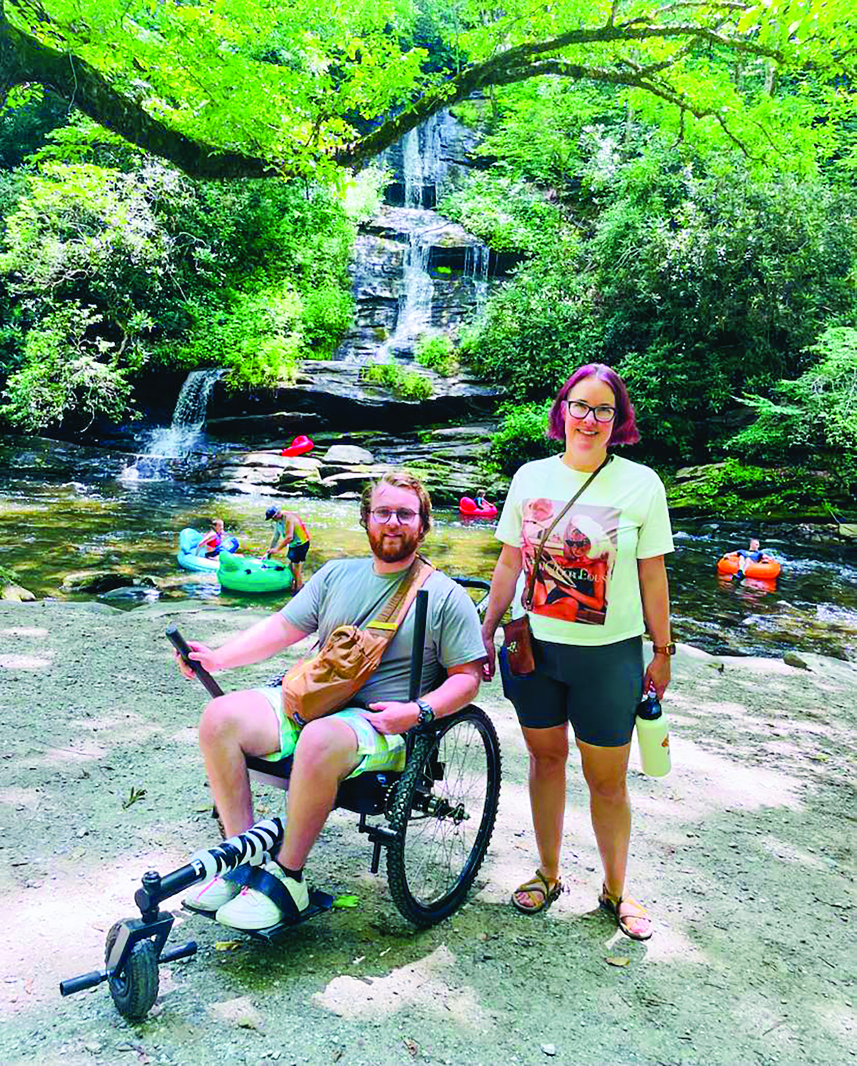 Expanding on the adaptive programs offered in Great Smoky Mountains National Park for the first time in 2023, this year’s lineup includes three opportunities for hiking, two for biking, one for kayaking and one overnight camping trip. Donated photo