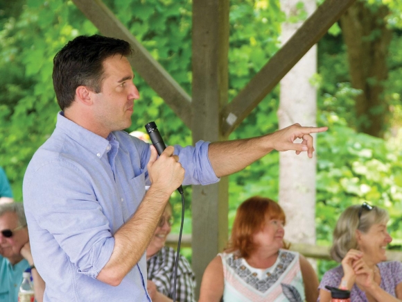 Democrat Jeff Jackson is looking to move up from the state Senate to the U.S. Senate. Cory Vaillancourt photo