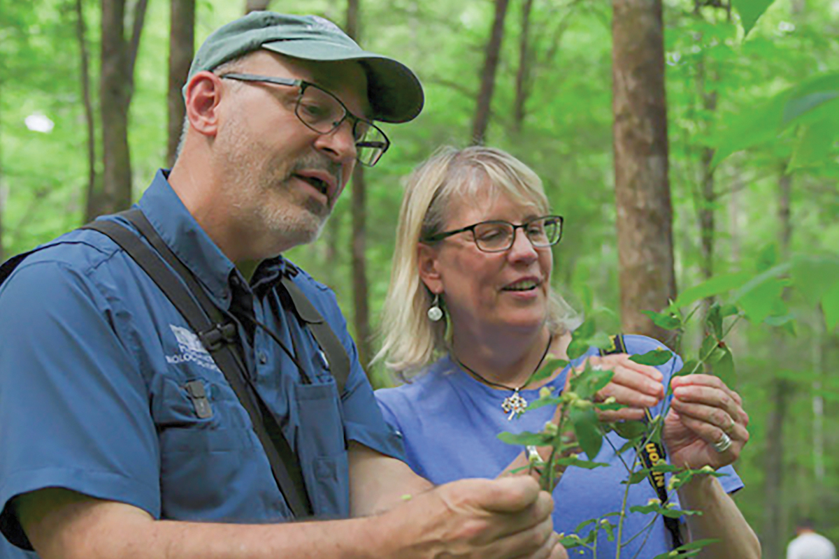 Former residency writers Jim and Leslie Costa. 