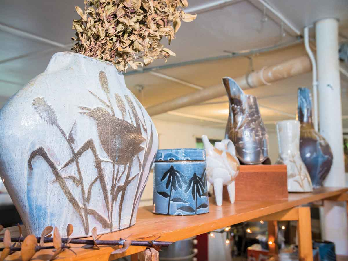 Making a mark: Haywood potter bridges nature, art and memories