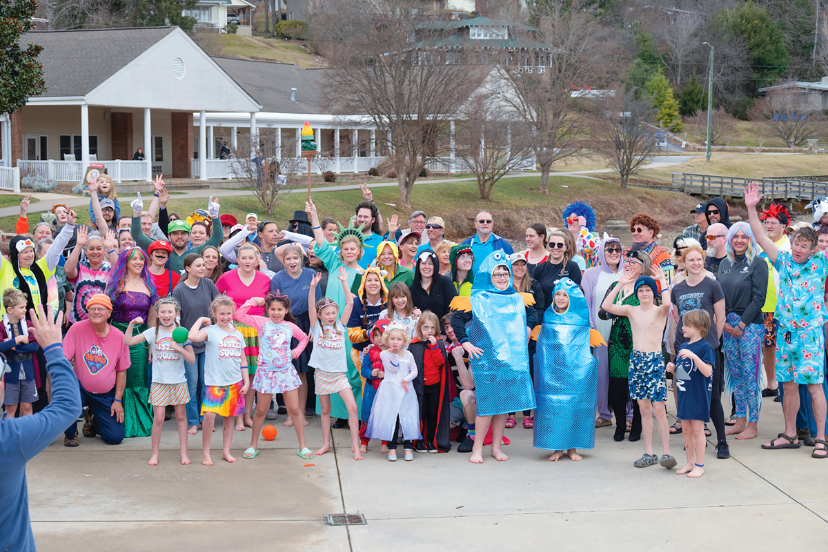 The Polar Plunge has become a favorite event in Haywood County. Donated photo