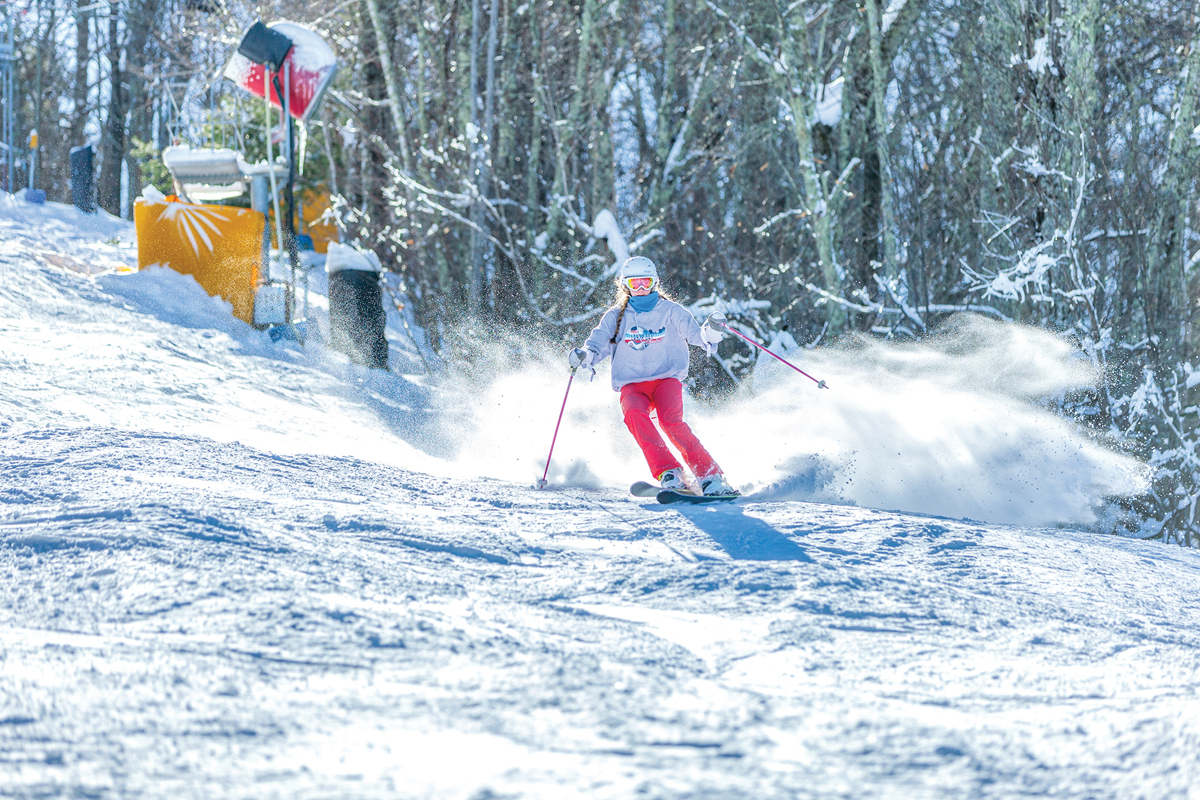 The Cataloochee Ski Area opened up its season last month. File photo