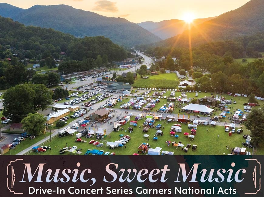 Drive-in music series rolls into Maggie Valley