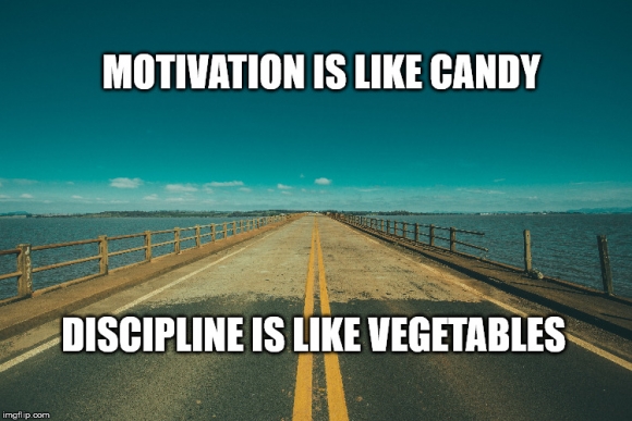 Finding Motivation v. Practicing Discipline