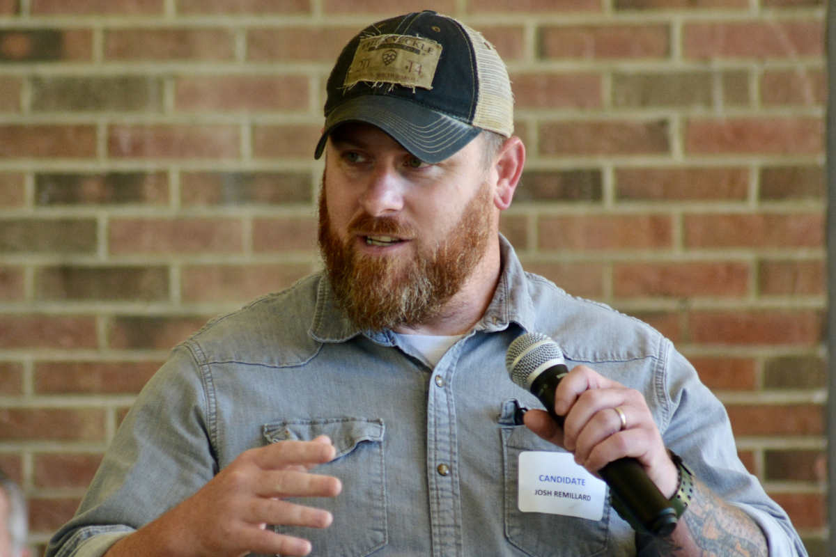 Haywood County Democrat Josh Remillard has had a change of plans.