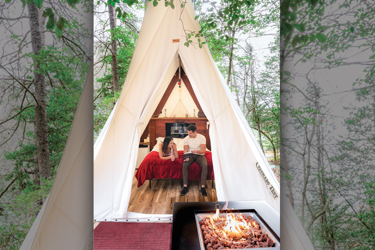 The Wunderland Resort is an eco-friendly lodging desination. 