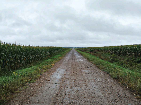 The Hayford Road in Rouses Point. (Garret K. Woodward photo)