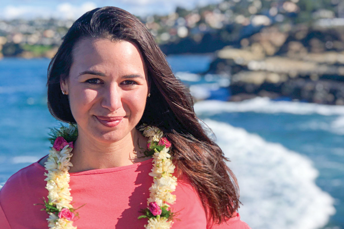 New REACH Executive Director Sara Vogel originally hails from the island of Oahu but has now made her home in Waynesville, where her husband is originally from. Donated photo