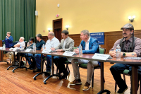 Sylva candidates stake out contrasts in forum