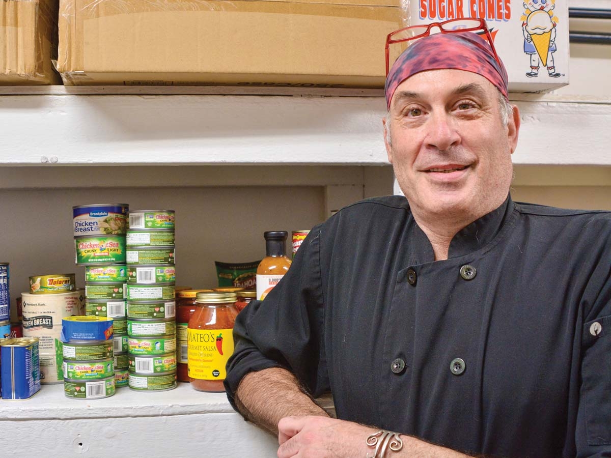 Chef Neil Ravenna looks to transform Pathways’ dining services. Cory Vaillancourt photo