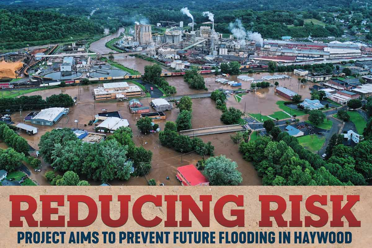Dialing down the risk: Haywood Waterways hopes to reduce future flood risk with grant