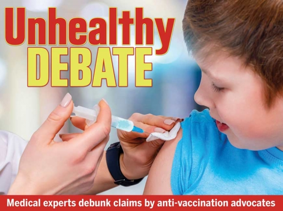 Unhealthy debate: Medical experts debunk claims by anti-vaccination advocates