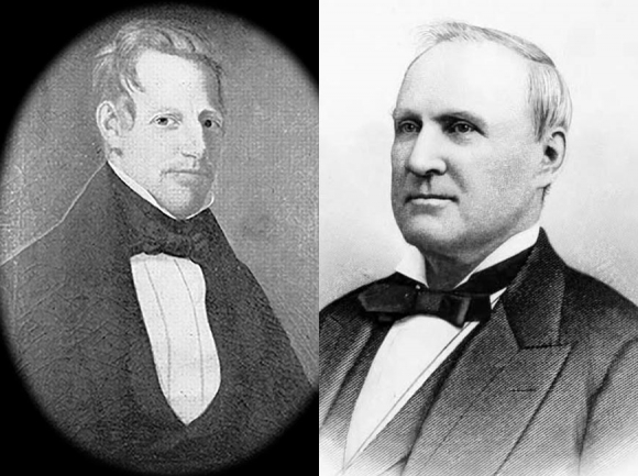 James W. Patton (left) and Augustus S. Merrimon.