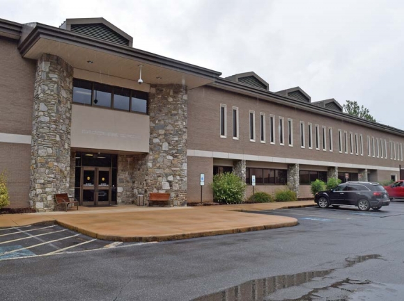 Jackson County Detention Center was constructed in 2003 and is attached to the county administration building that houses the sheriff’s office and the court system. Jessi Stone photo