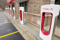 Sylva opens Tesla Supercharging site