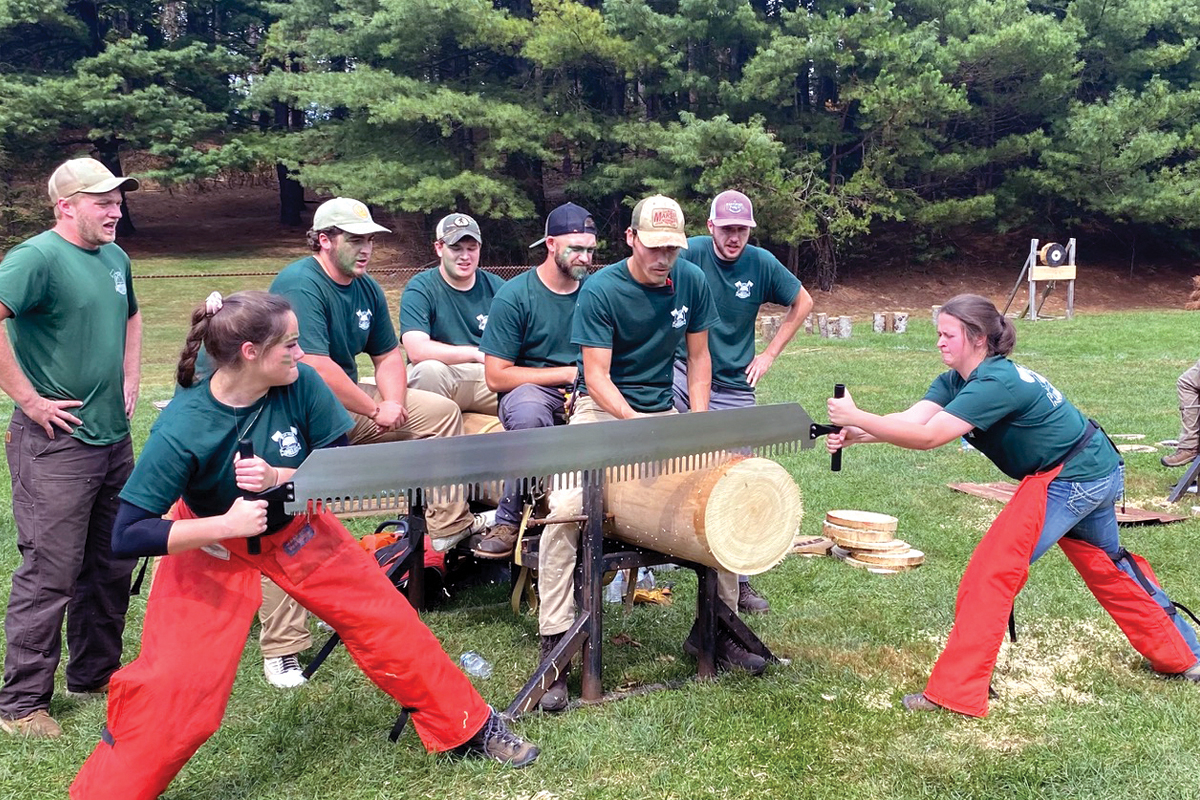 HCC hosts Mid-Atlantic Intercollegiate Woodsmen’s Meet