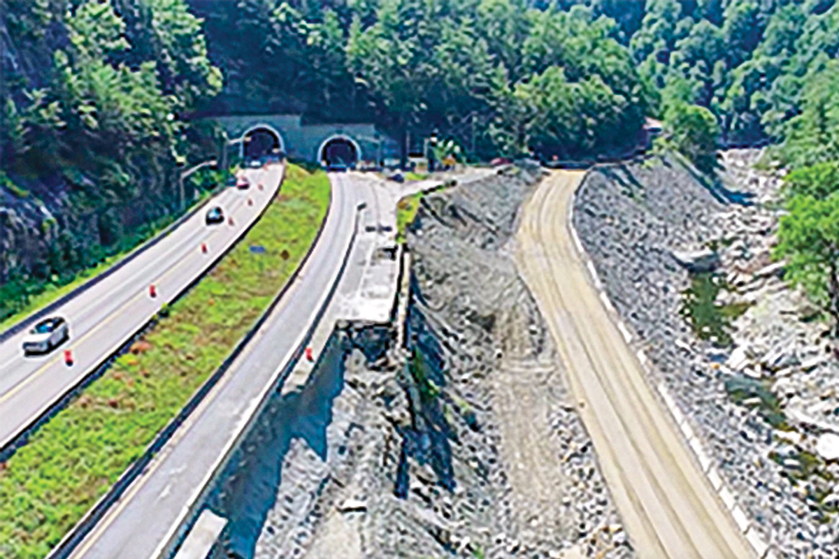 NCDOT received state and federal permits to begin rock removal for reconstruction of Interstate 40. 