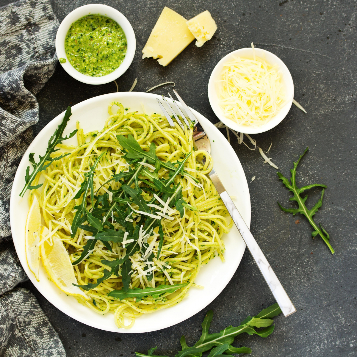 Easy Arugula Pesto