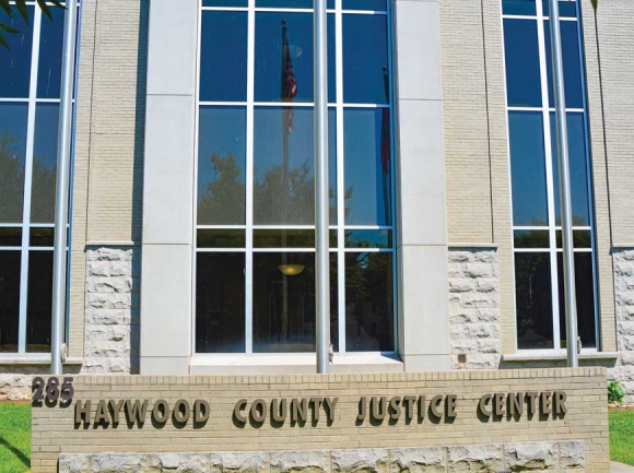The Haywood County Justice Center has emerged as the preferred location for a              controversial monument. Cory Vaillancourt photo