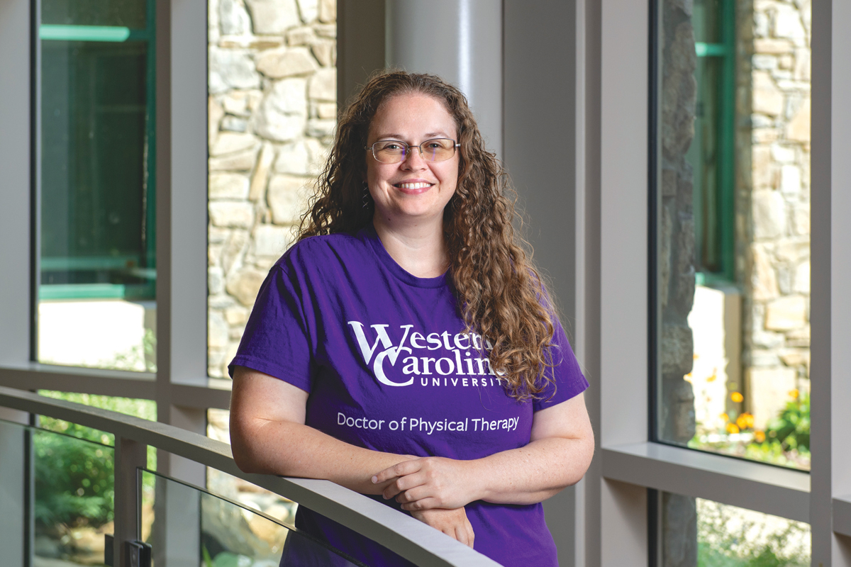 Ruby Dixon is a third-year student in WCU’s Doctor of Physical Therapy program. Donated photo