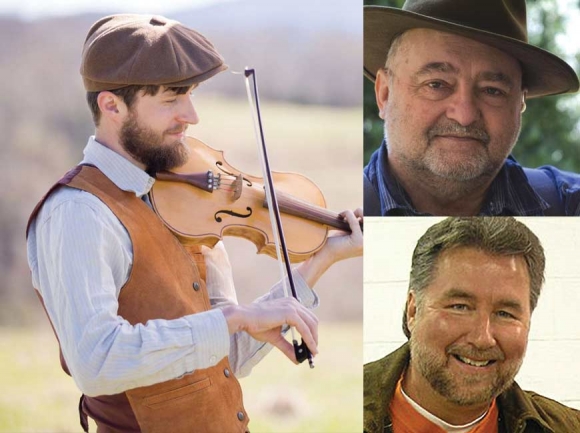 William Ritter (left). Bobby McMillon (top right); Bob Plott (bottom right).