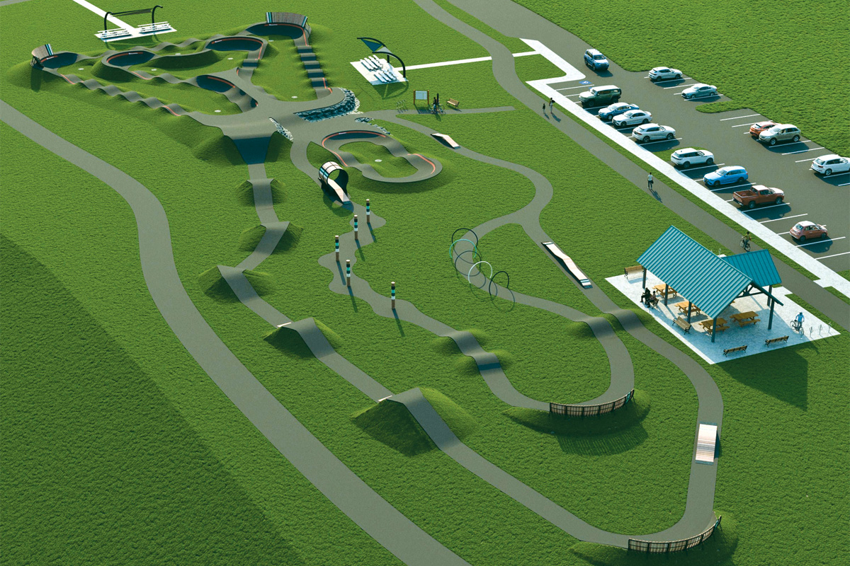 The county is pushing for a Spring 2026 opening. Haywood County photo