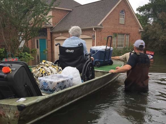 WCU fishing club rescuing Harvey victims