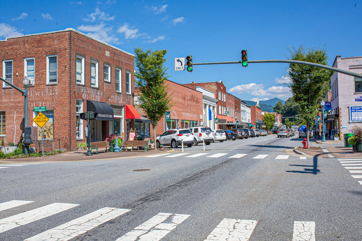 Downtown Sylva. File photo