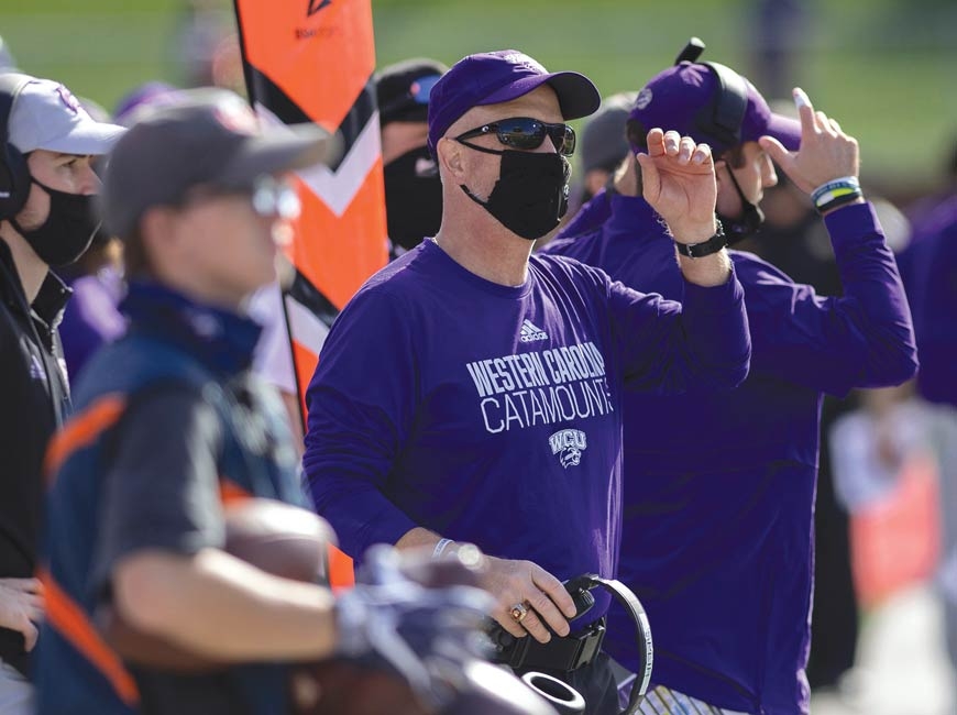 WCU head coach Mark Speir. WCU photo