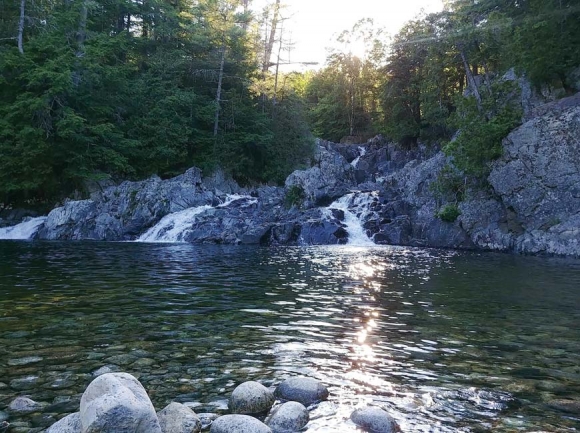 Split Rock Falls in New York. (photo: Garret K. Woodward)