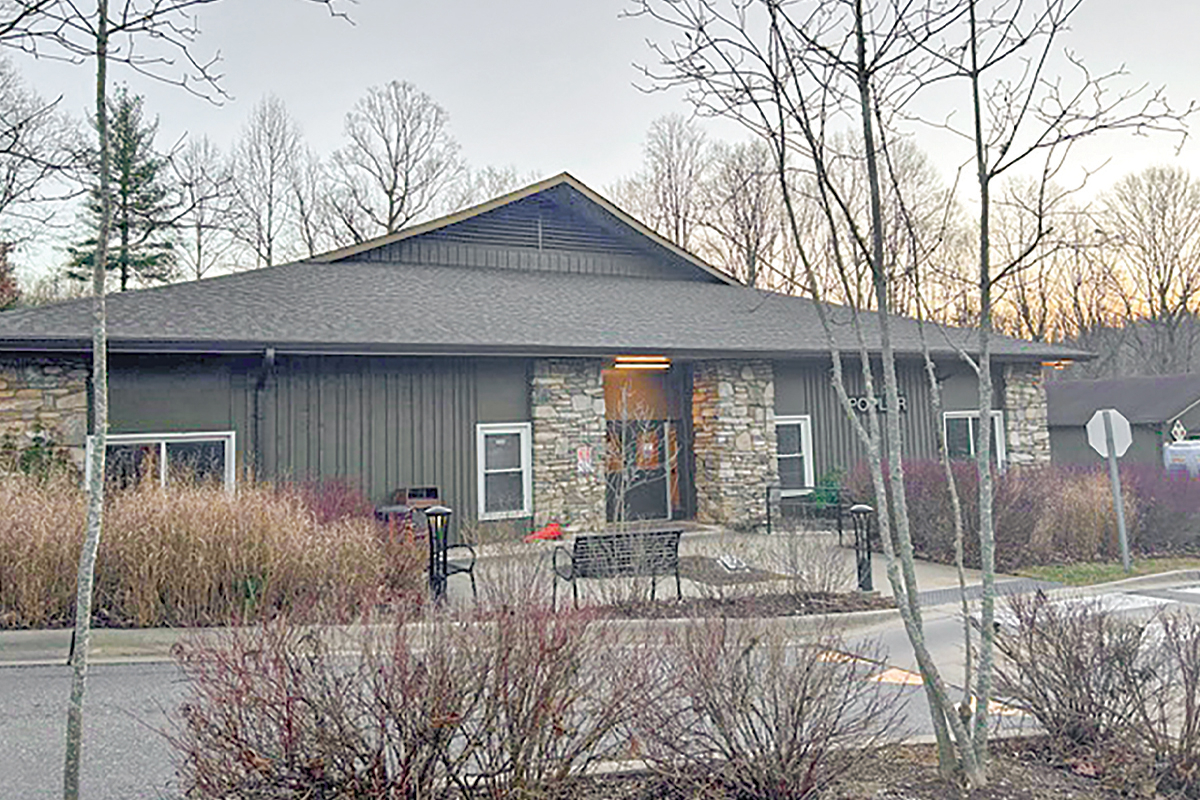 Renovations of the Poplar Building are currently underway. 