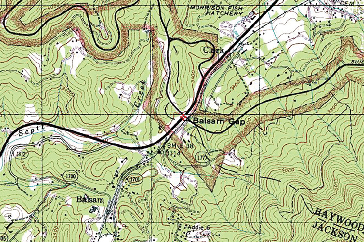 The area around Balsam Gap is especially important in the long-term effort by The Conservation Fund and other organizations to protect land bordering the Blue Ridge Parkway, one of the National Park Service’s most visited sites attracting millions of visitors each year. USGS photo