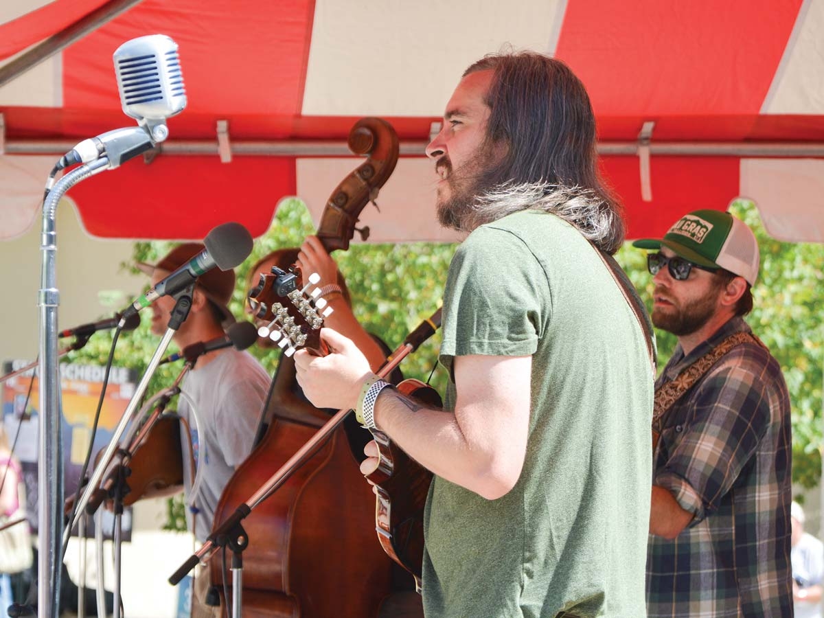Raleigh-based Into the Fog performs at MerleFest in Wilkesboro Sept. 18. Cory Vaillancourt photos