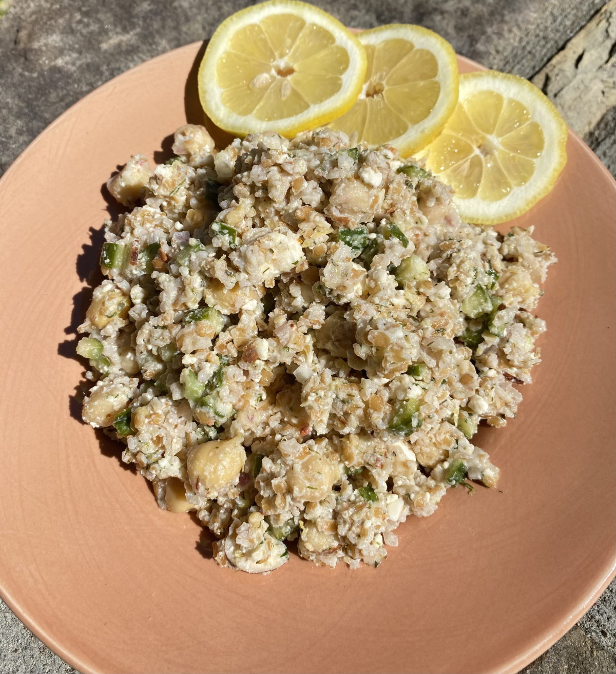 Chickpea Feta Salad