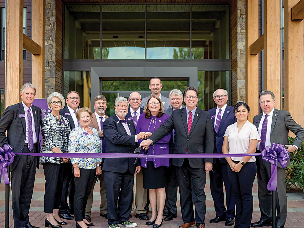 A number of elected officials and local leaders were on hand for the ribbon cutting. Donated photo