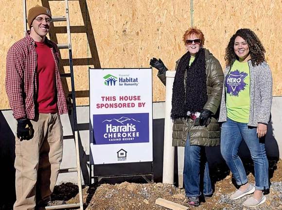 Harrah’s sponsors Habitat home