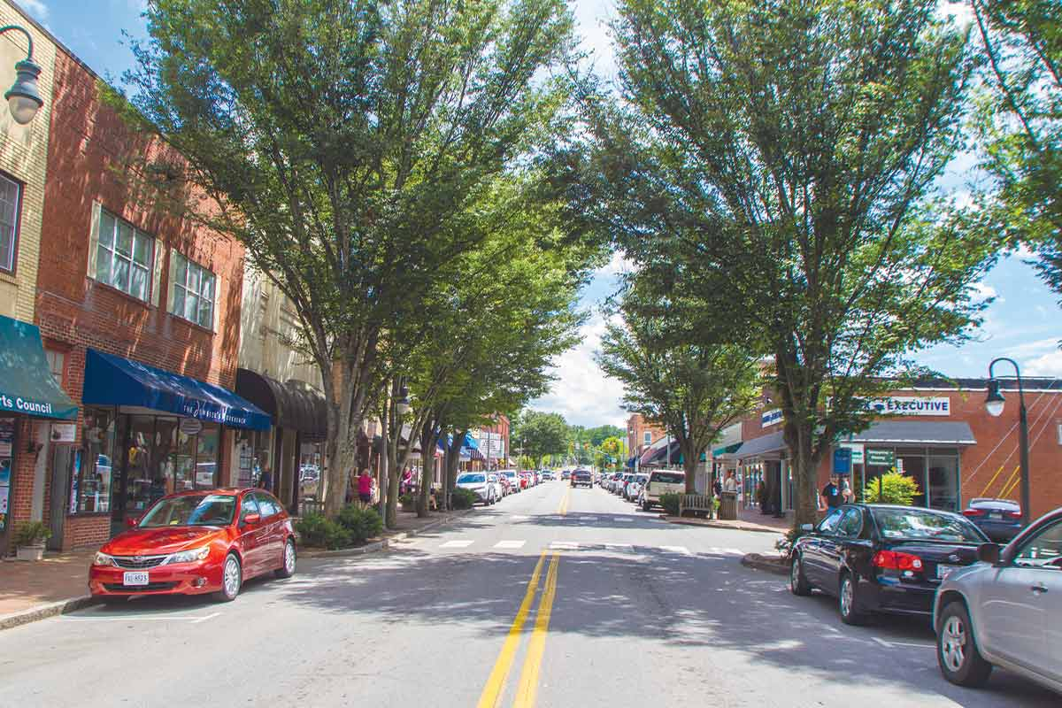 If adopted by Town Council, Waynesville&#039;s Main Street would be the heart of the town&#039;s social district.