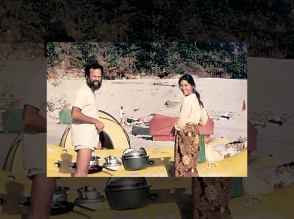 Aurelia Kennedy was a pioneering paddler in Western North Carolina. Donated photo