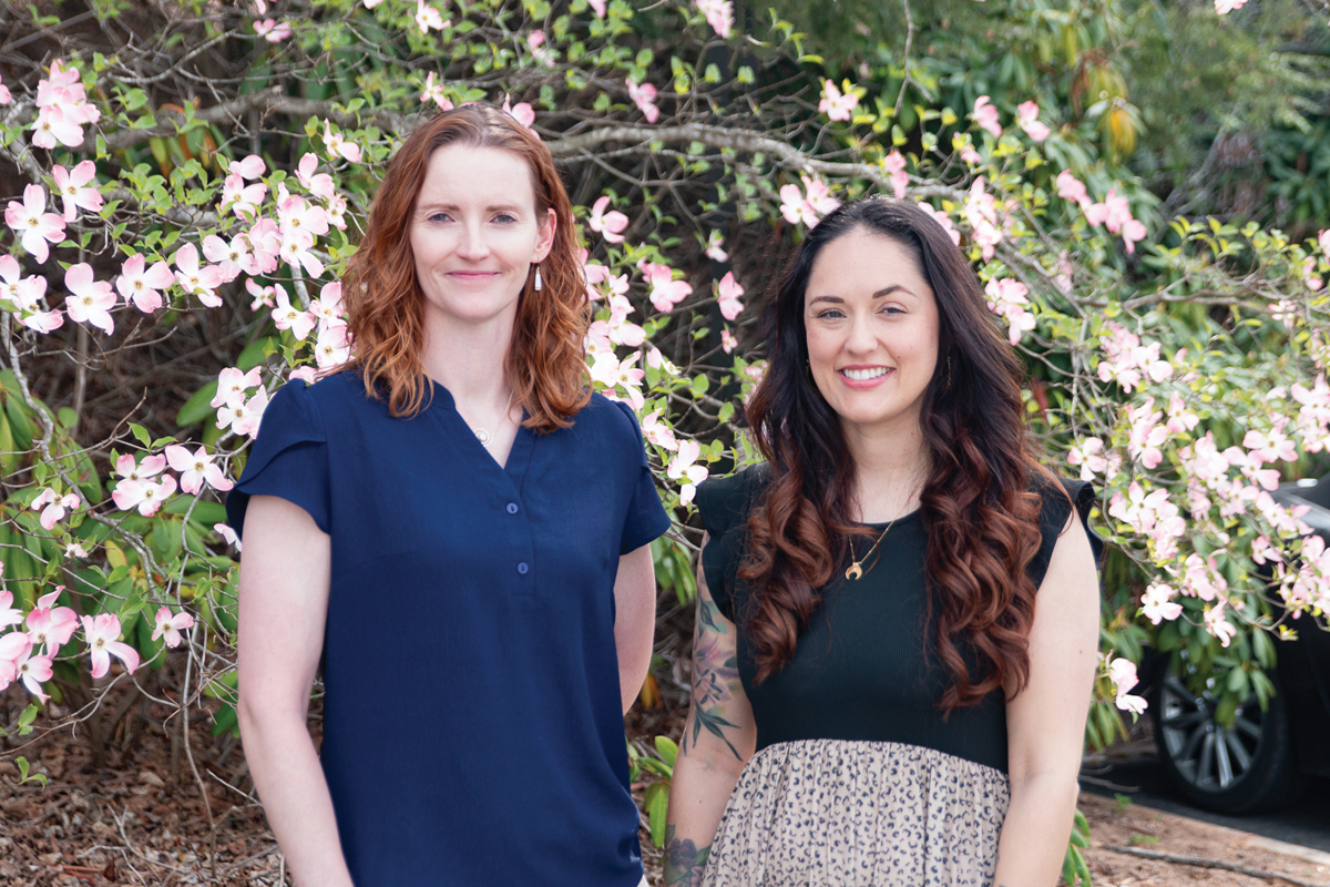 Susannah High (left) and Elan Seago (right). 